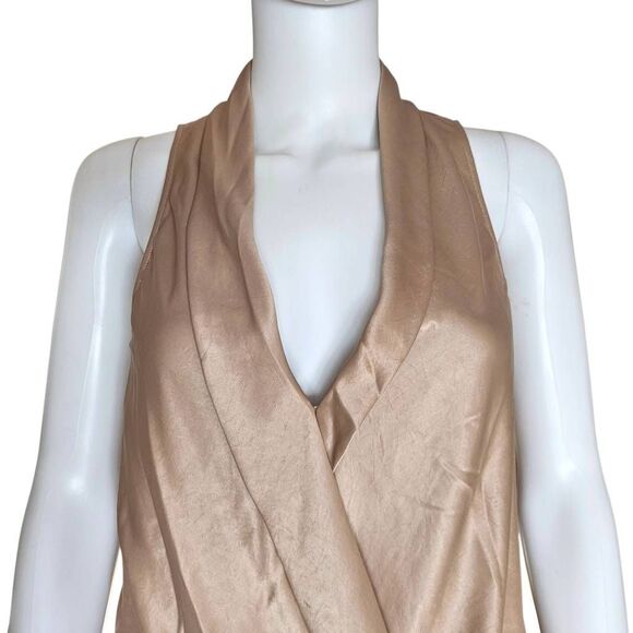 helmut lang silk wrap top - Picture 3 of 7